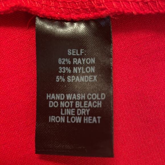 Lulu's Bright Red Tip the Scallops Skater Dress - Size XS - Picture 7 of 9